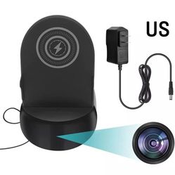 
Wlofoisz Hidden Camera Spy Camera WiFi Wireless Phone Charger, Nanny Spy 