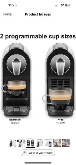 Nespresso machine free decaf pods