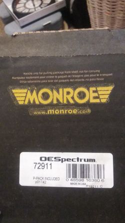 2014 chevy malibu LT shock passanger side