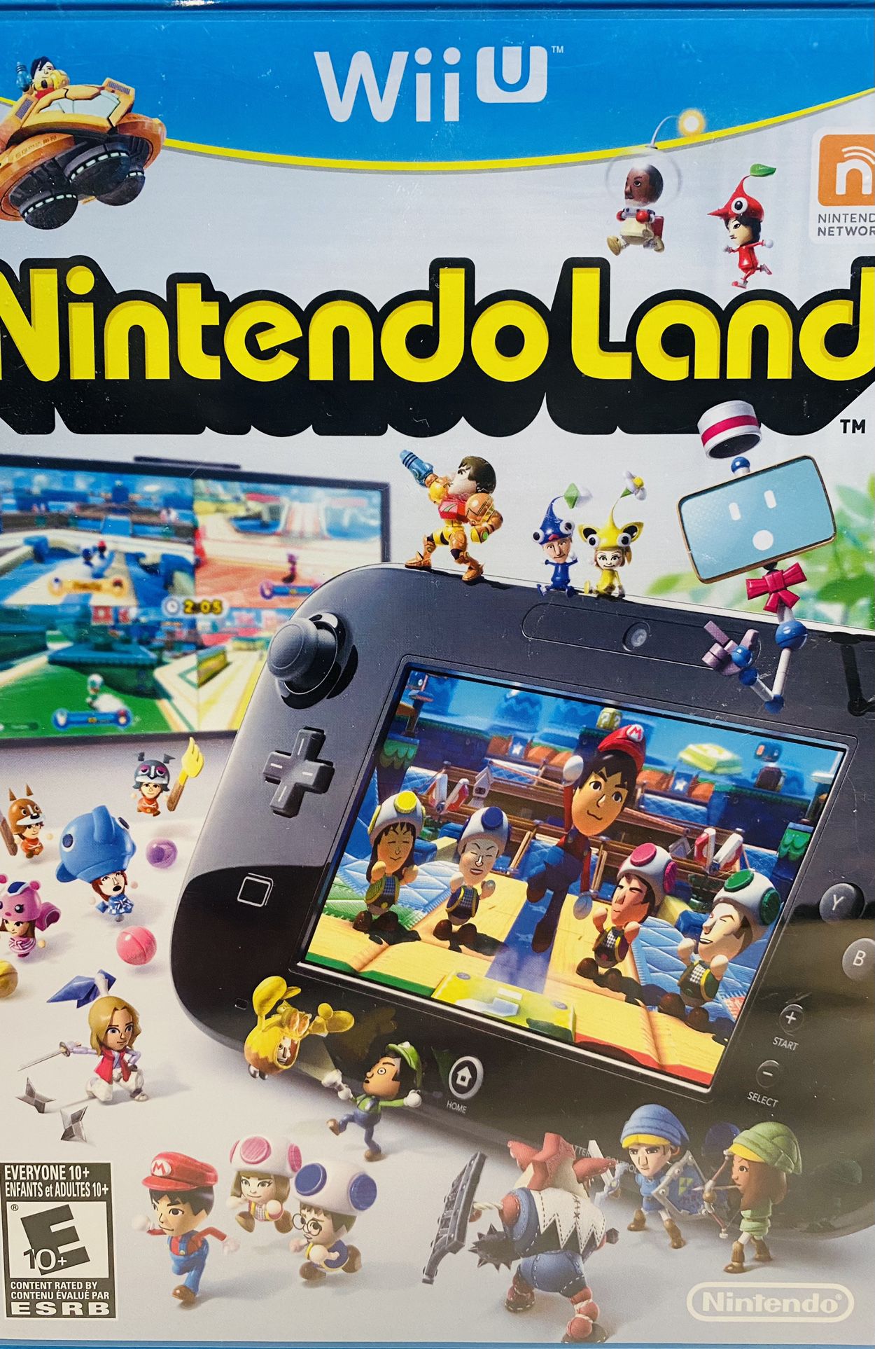 Nintendo Land (Nintendo Wii U, 2012) Brand New Factory Sealed
