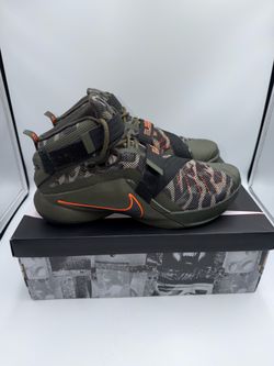 Nike LeBron Soldier 9 Premium “Camo” – Men’s Size 11
