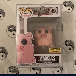 Waddles Hot Topic Exclusive Funko Pop Gravity Falls