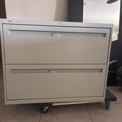 Hon 2 Drawer Lateral File Cabinet