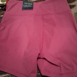 Hi Rise Bike Shorts.  New. Sz Medium