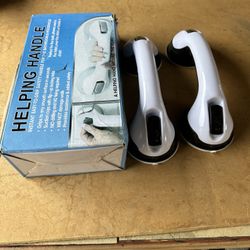 Helping Handle, an instant, easy-to-grip safety handle for bathrooms and households. 