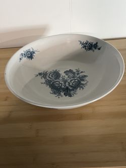 John MADDOCK @ Sons Blue 15” WASH BASIN BOWL