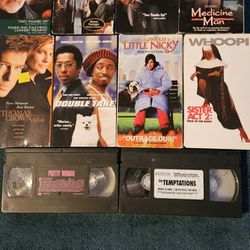 10 POPULAR VHS MOVIES 