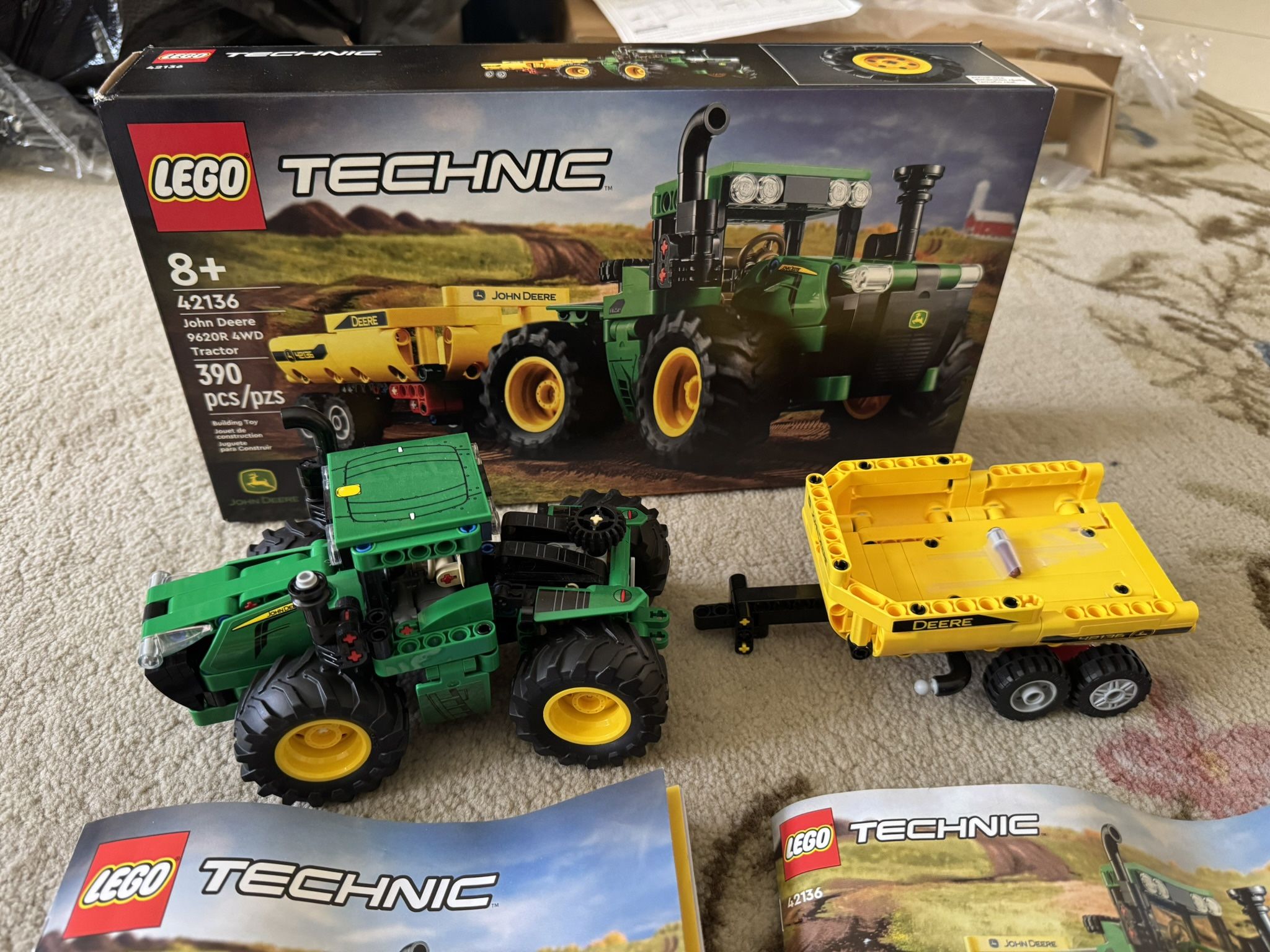 Lego Technic John Deere Four-Wheel-Drive Tractor
