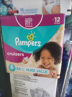 Pampers Crusier size 6 $30