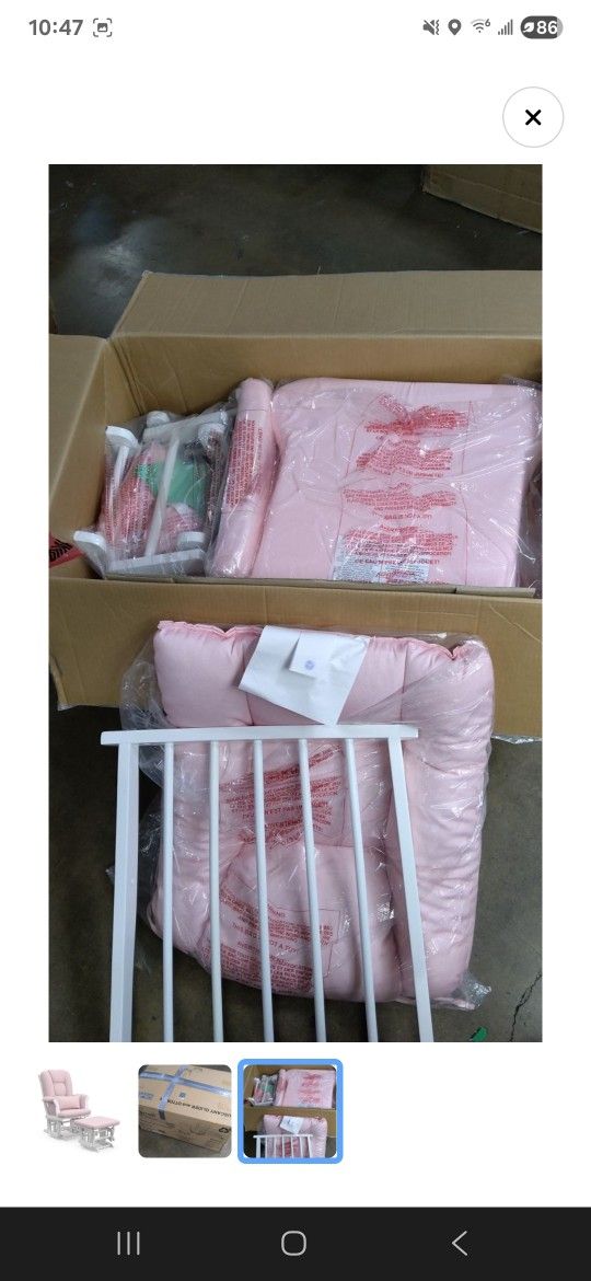 Rocking Chair Tuscany Custom Glider And Ottoman With Lumbar Pillow