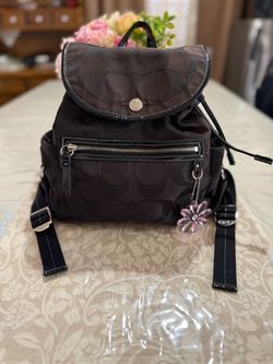 Coach Signature Jacquard Mini Backpack