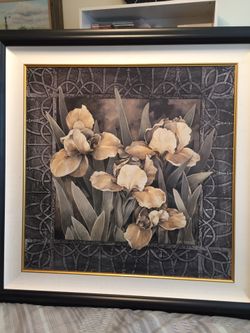 Framed print 32” x 32”