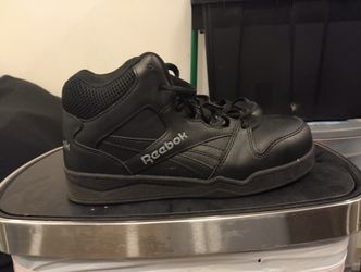 Sz 8 Mens Black Reebok Hightop