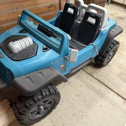 Electric 2 Seater ride on Jeep