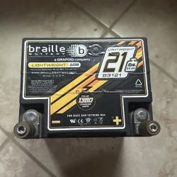 Braille 21lb Battery 