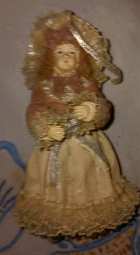 1800s Victorian  Porcelain  Beautiful Doll