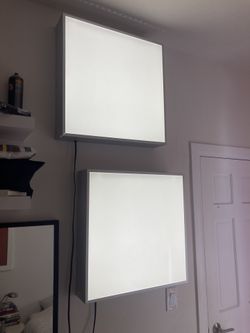 2 Industrial Lightbox Displays