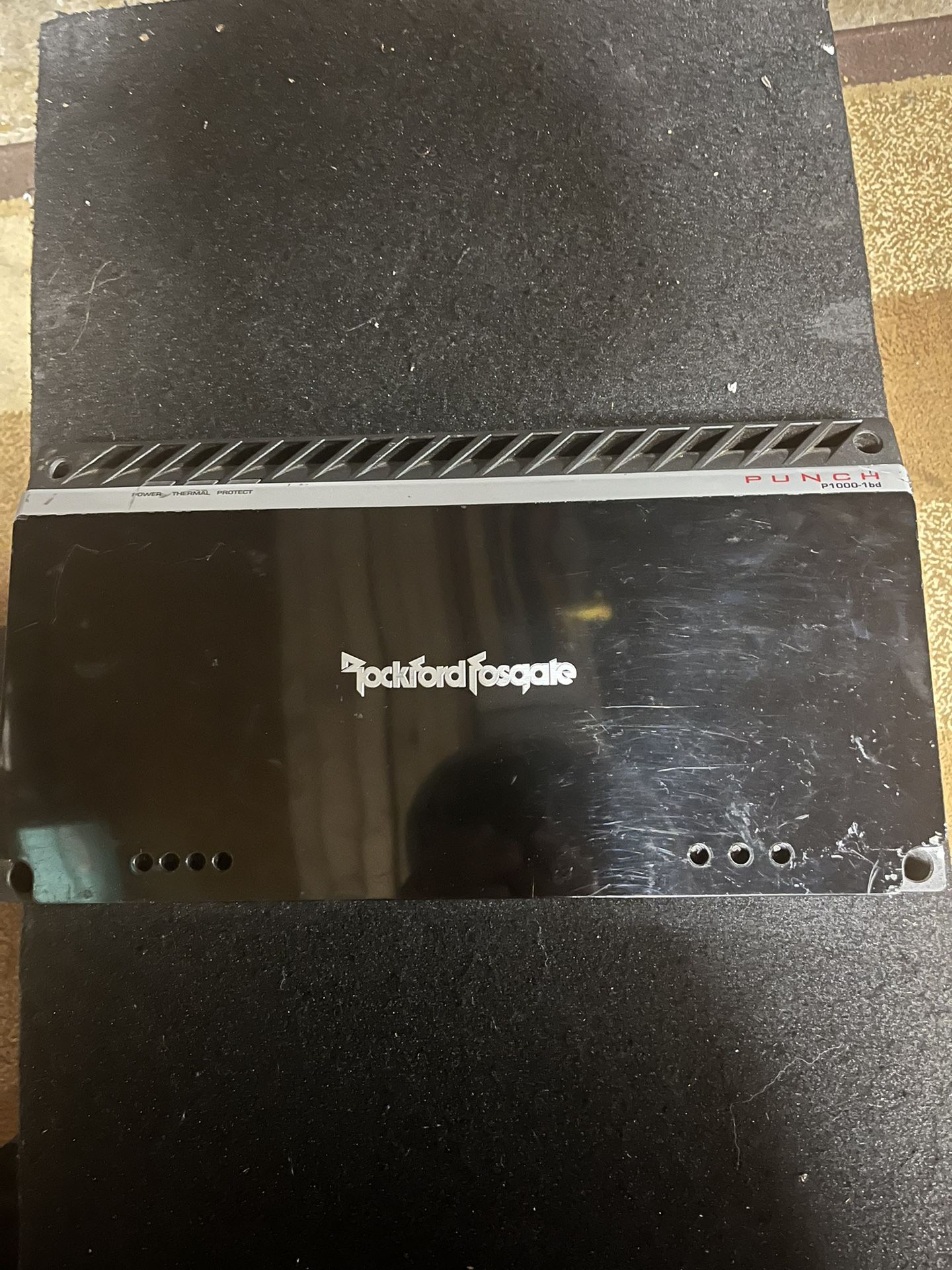 Car Amplifier Rockford Fosgate Punch P1000-1bd With Remote Punch