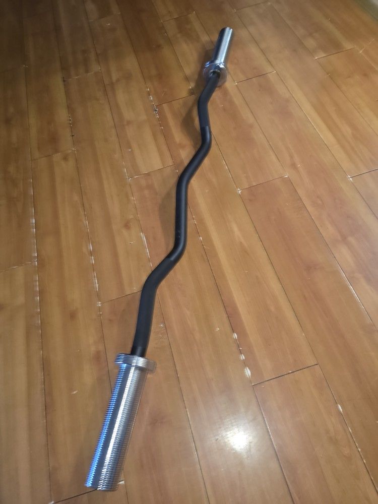 Olympic Curl Barbell, Gym Equipment