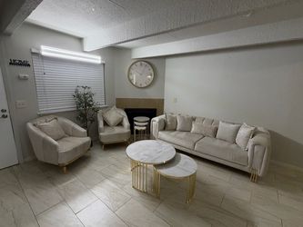 Turkish style 3-piece set only 1 long couch + 2 chairs