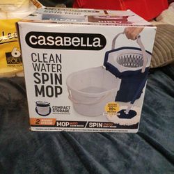 Spin Mop Bucket With Mop
