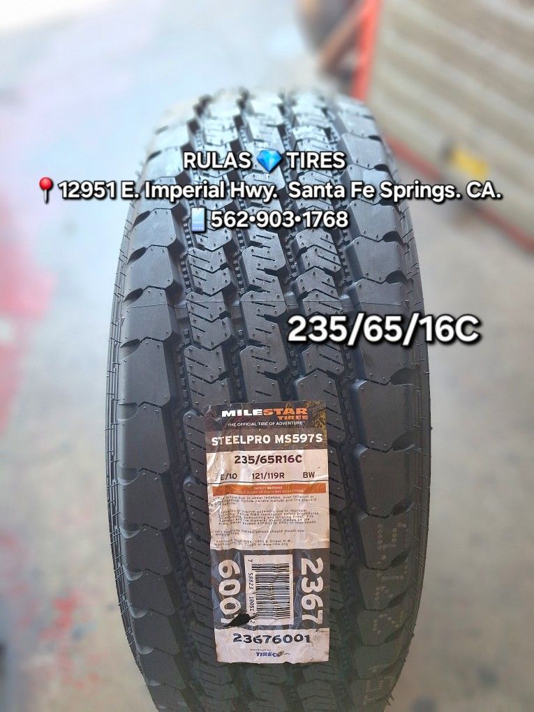 235/65/16C MILESTAR TIRES ¤Brand new tires / Llantas nuevas ¤