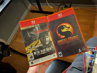 Nintendo Switch 2 Game Bundle – Metal Gear Solid & Mortal Kombat