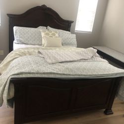 Bed Frame with Mattress And Box Springs 