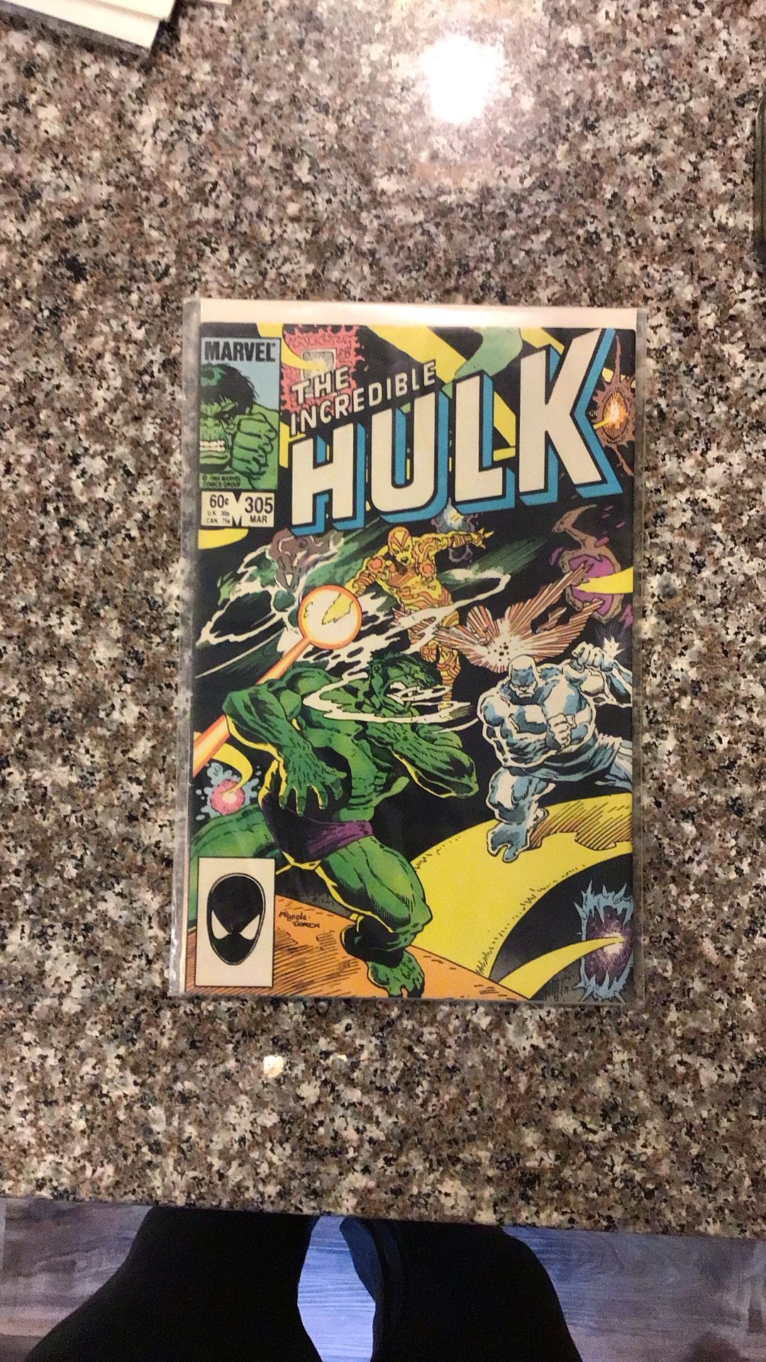 Comic Book- The Incredible Hulk (1985) #305
