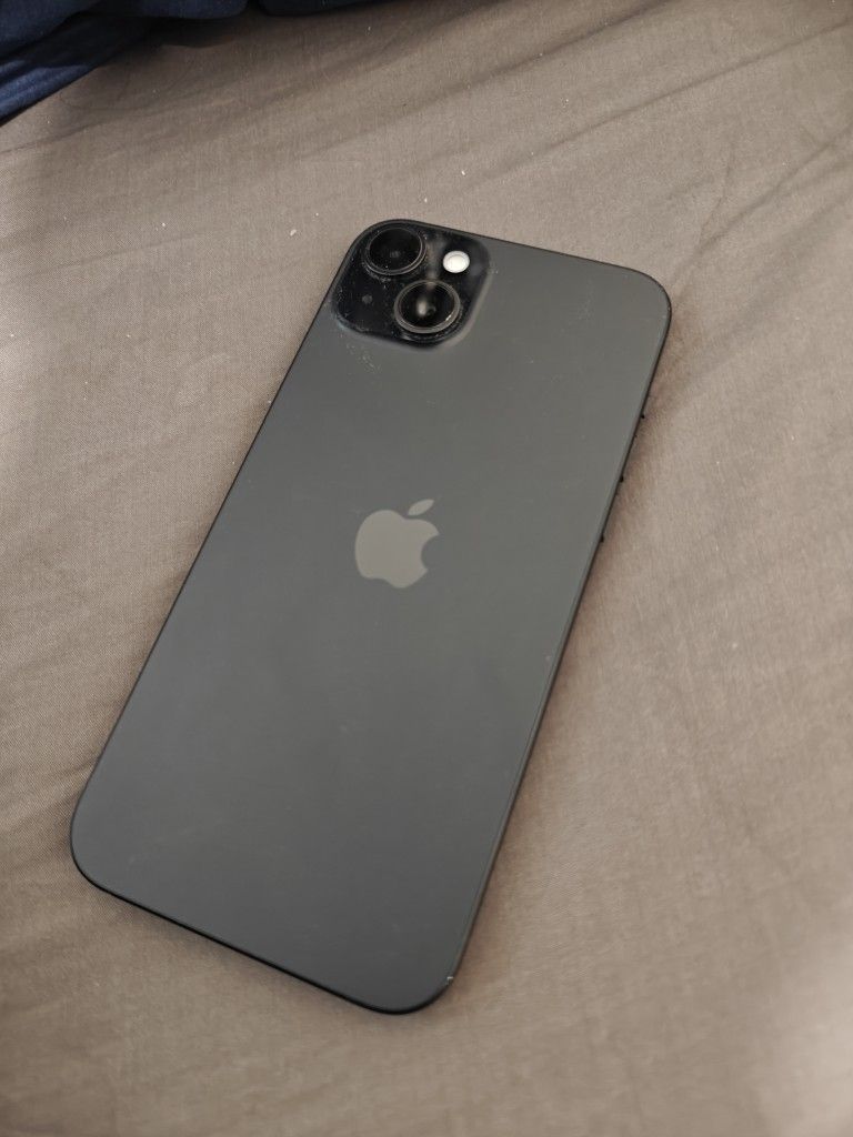 iPhone 15 PLUS 256GB BLACK FIRM $550