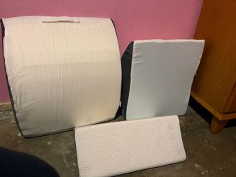 Foam Mattress Topper and Pillow Set