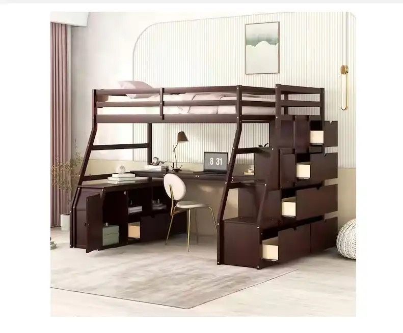 Loft Bed With Desk And Storage