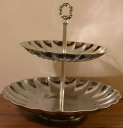 Candy metal 2 layer Tray