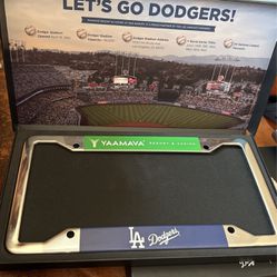 Dodgers Plate 