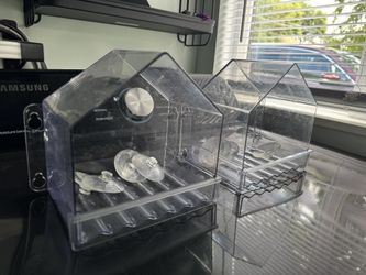 Nature's Way Win-3 Clear View Window Bird Feeder with Strong Suction Cups