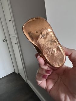 Antique Bronzed Shoe