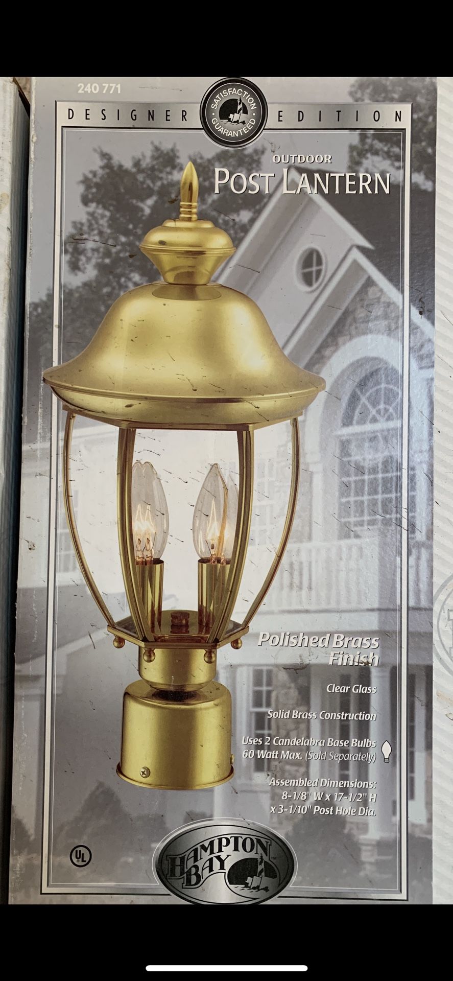 Exterior Post Lantern Light