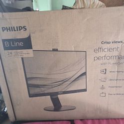 Phillips Lcd Moniter "24 Inch