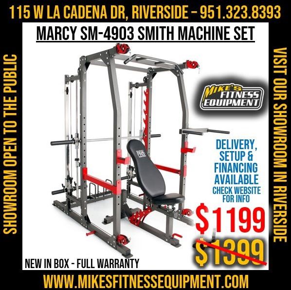 Marcy SM4903 Smith Machine Squat Rack Home Gym