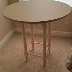 28"round accent table top removable 