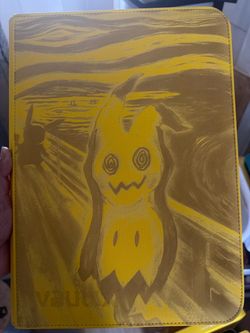 9 Pocket VaultX Binder featuring Mimikyu