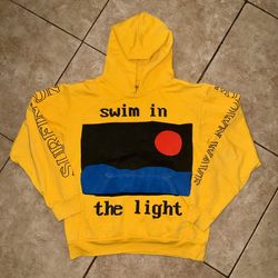 Swim In The Light - Kid Cudi - Yellow Hoodie (Medium)
