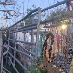 Two-horse Panels One With Gate One Roof