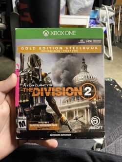 Tom Clancy The Division 2 Gold Edition Steel book