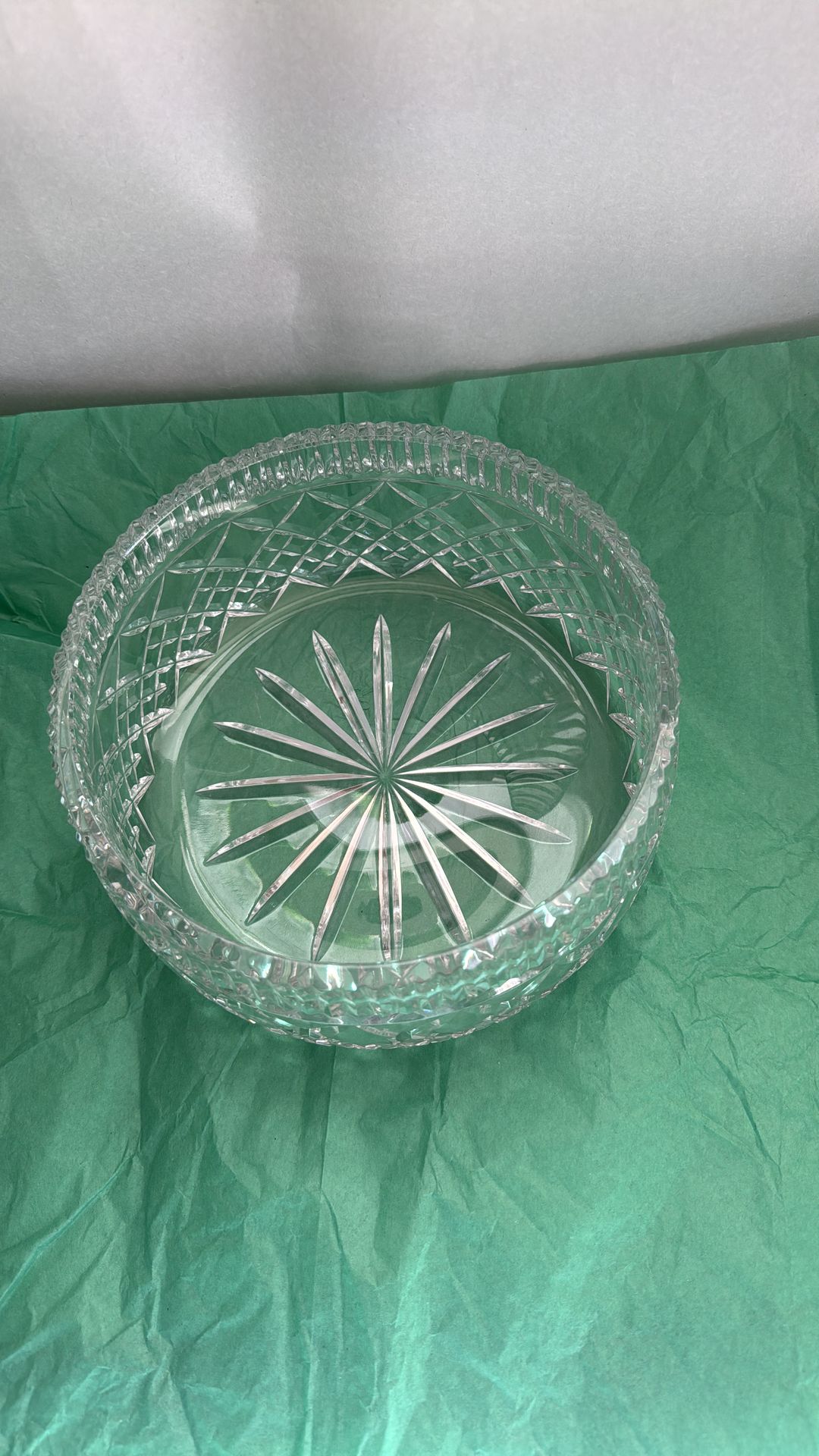 LEAD CRYSTAL BOWL