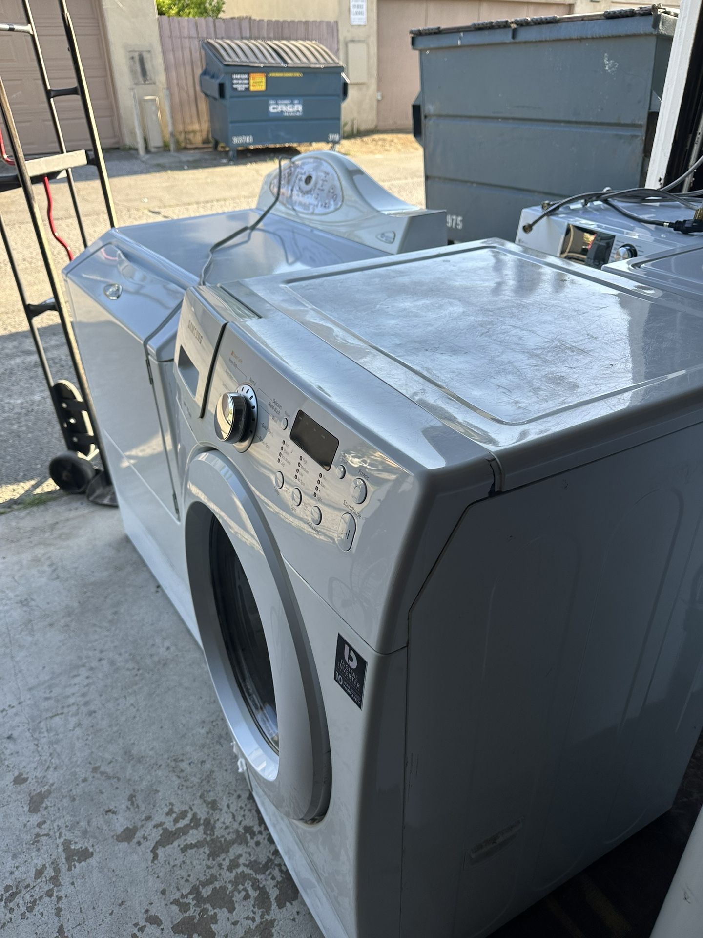 Washer And Gas Dryer