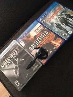 Games and ps3 headset