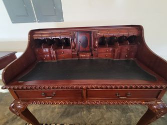 Vintage secretary desk with secret drawers