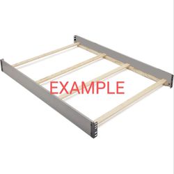 
NEW Full Size Conversion Kit Bed Rails for Crib (Delta Children Model 0050-1456)