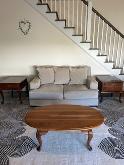 2 Side Table And 1 Coffee Table 